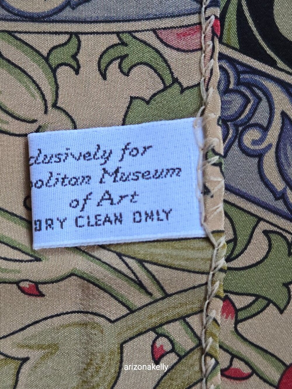 NWT The Met Silk Oblong Scarf William Morris - Picture 6 of 16